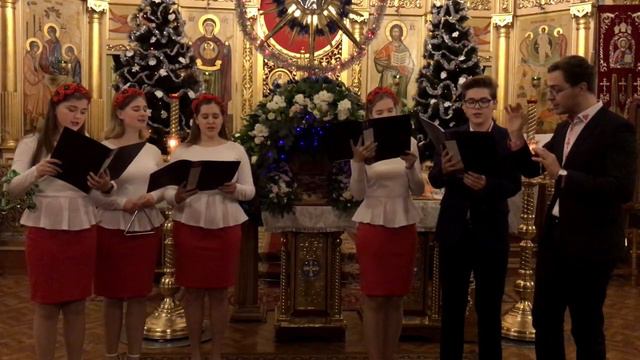 Концерт Різдвяних колядок в Спасо-Преображенському соборі смотреть онлайн