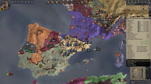 Let's Play Crusader Kings 2 [HIP Mod] New World Order 89 смотреть онлайн