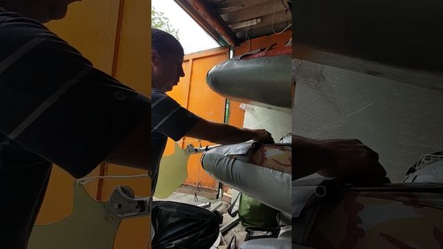 Установка руля (киля) (стабилизатора) на байдарку Щука 2-3-4 смотреть онлайн