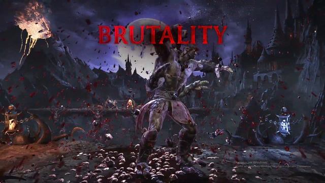 Все фаталити и бруталити Горо