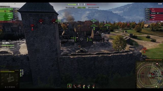 КВ-220-2. Премиальный ТТ (СССР). Карта Линия Зигфрида. №-11 смотреть онлайн