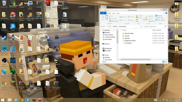 Custom NPCs Adding New Skins [1.8.+]: CNPC Tutorials #17 смотреть онлайн
