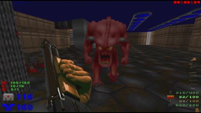 E1M6: Toxic Treatment Plant - 2002 A Doom Odyssey: 10th A. E. [Все секреты] смотреть онлайн