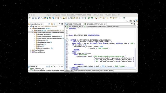 ABAP: ABAP HTTP Handler Class смотреть онлайн