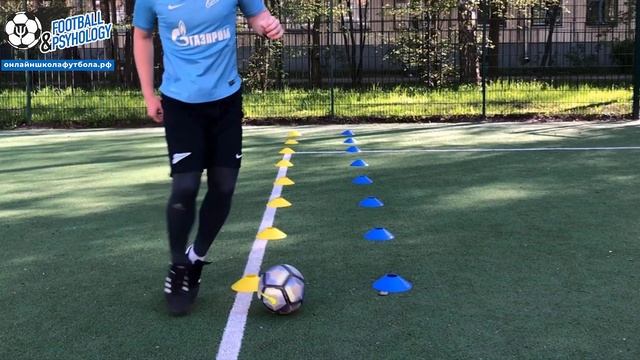 Подборка упражнений с 2-мя рядами фишек для низкой "посадки" и амплитуды. смотреть онлайн