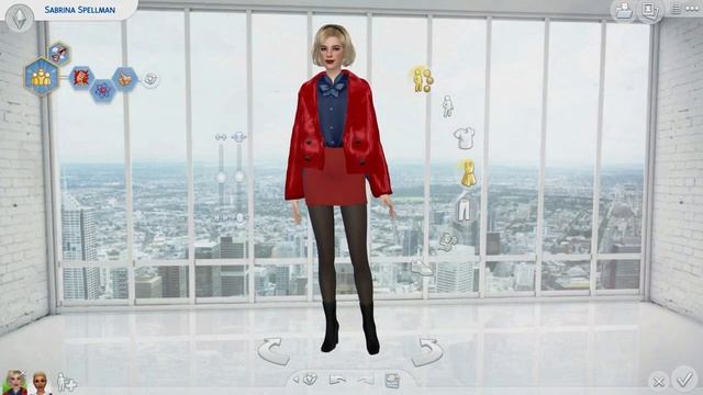 SIMS 4 | CAS | Sabrina + one mysterious character !!?♀✨ Satisfying speed build + CC list смотреть онлайн