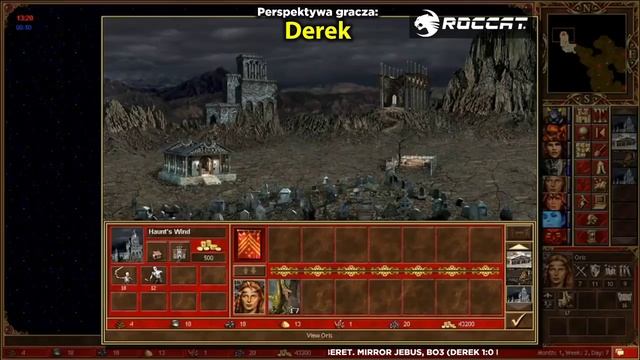 ⚔️ Heroes 3: FINAŁ TURNIEJU PONTON CUP - Derek vs mirek_swirek (1:0) - Komentarz смотреть онлайн