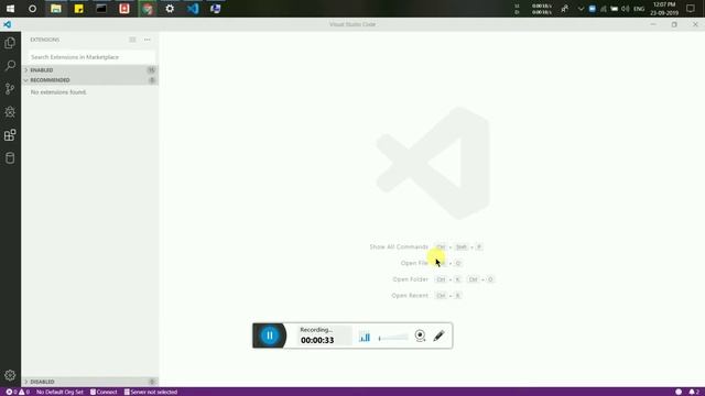 How To Restore Menu Bar Of Visual Studio Code 2019? | Make Your Menu Bar Visible In 1 Minute