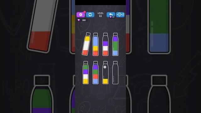 Water Sort - Color Sorting Game & Puzzle Game - Gameplay Walkthrough Part 1 Levels (Android & iOS) смотреть онлайн