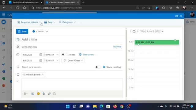 Send Outlook invite without showing recipients; Hide Attendee List смотреть онлайн