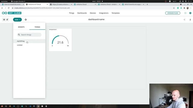 Arduino IoT Cloud | Basic IoT Platform Course | ESP32 + Sensors смотреть онлайн