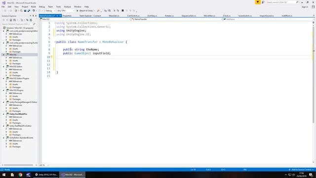 HOW TO DISPLAY TEXT FROM AN INPUT FIELD USING C# UNITY TUTORIAL смотреть онлайн