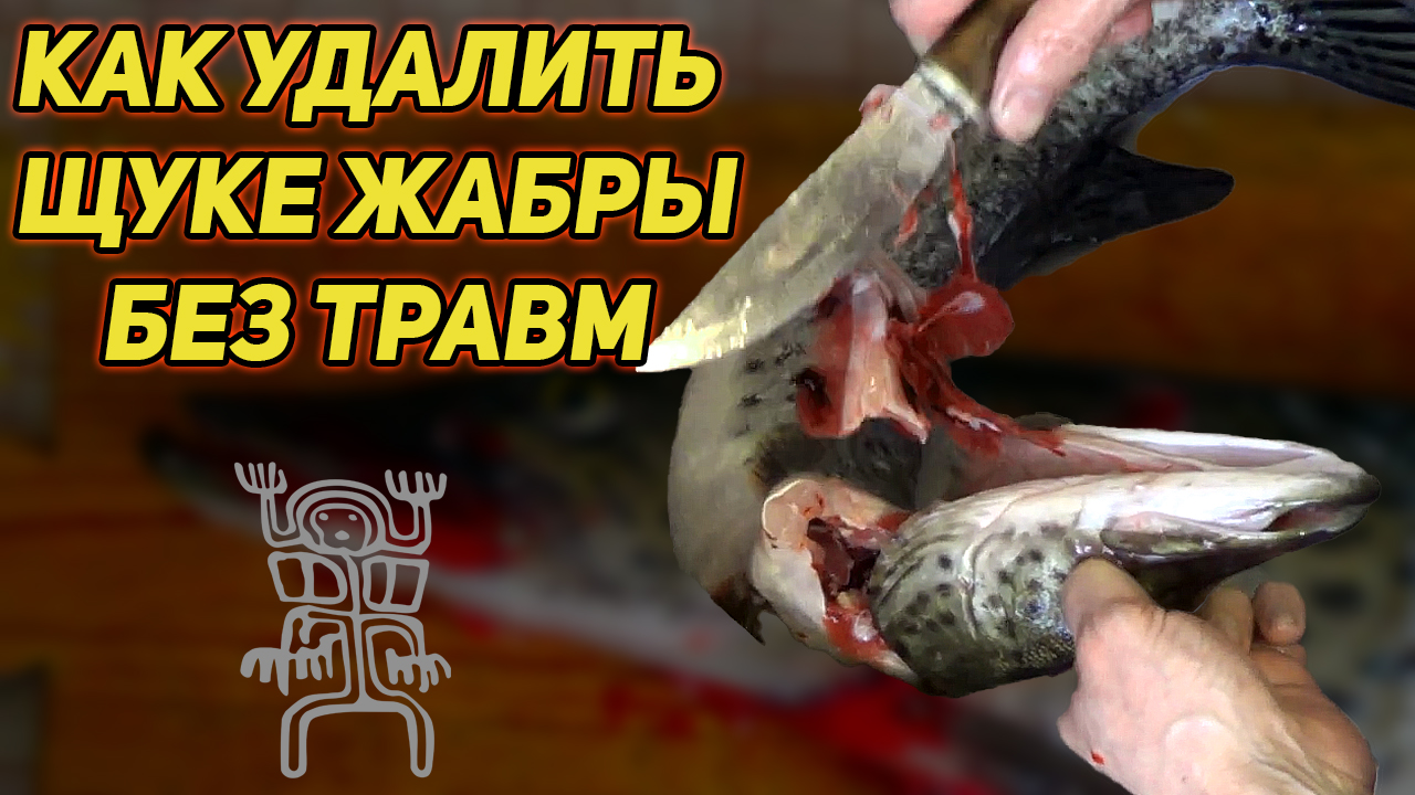 Как удалить щуке жабры и сберечь пальцы. Просто и эффективно English translation ⬇ смотреть онлайн