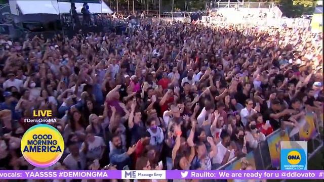 Demi Lovato Performs ‘Cool For The Summer’ On 'GMA' | GMA