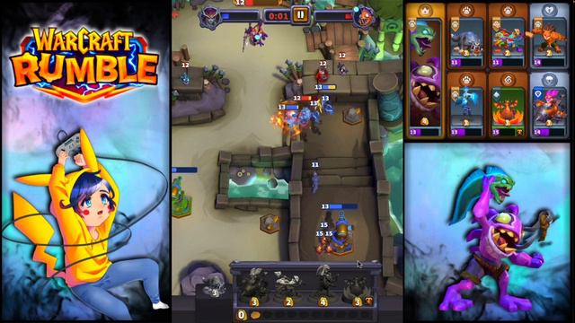 Beast Dungeon Old Murk-Eye [F2P] Easy Win - Warcraft Rumble смотреть онлайн