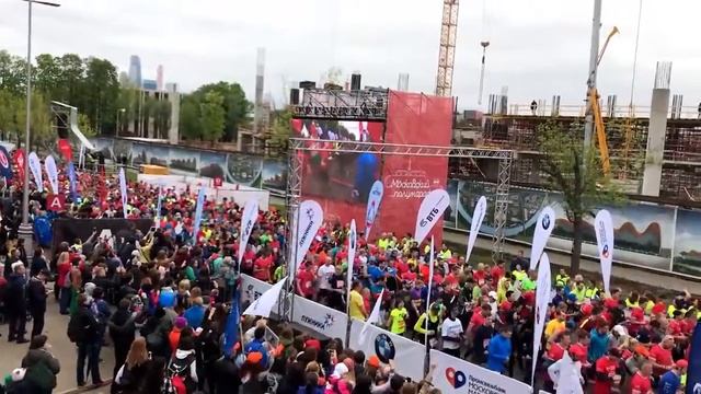 Трансляция с Московского марафона смотреть онлайн