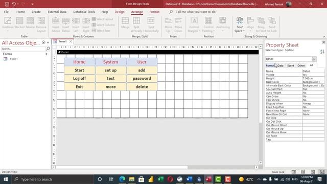 Create access dropdown menu смотреть онлайн