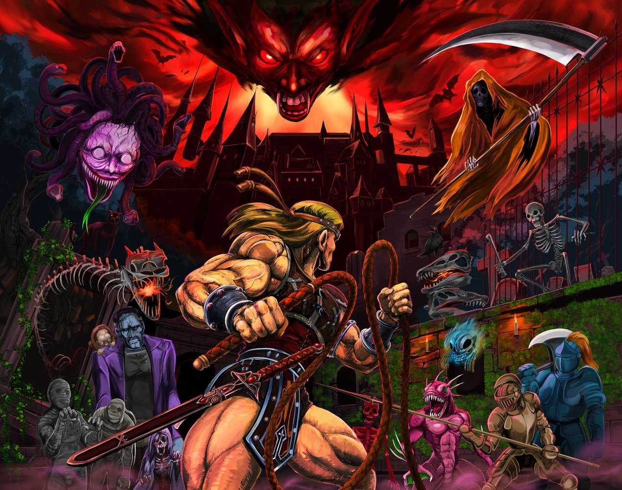 Super Castlevania 4 (Devil's Castle Dracula) смотреть онлайн