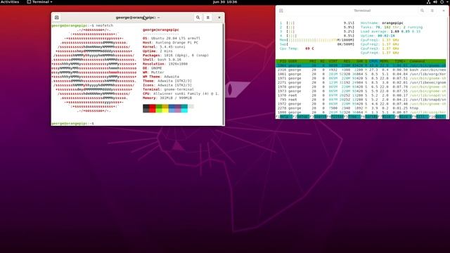Ubuntu 20.04 on $15 Orange Pi-PC смотреть онлайн