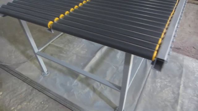 Неприводной рольганг с роликами ПВХ. 0647 смотреть онлайн