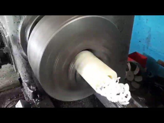 Прорезной резец. Экономлю капролон. смотреть онлайн