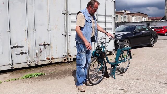 Реставрация Велосипеда с Мотором VeloSoleX от Мотоателье Ретроцикл. смотреть онлайн