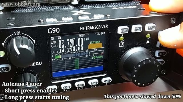 Xiegu G90 HF SDR Transceiver смотреть онлайн