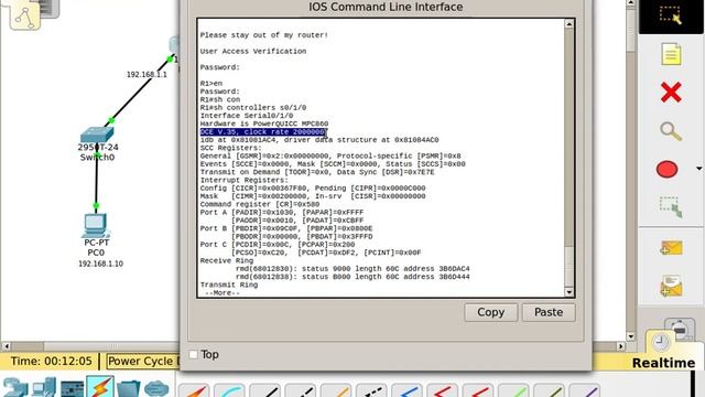 The basics of Cisco serial interface configuration. смотреть онлайн