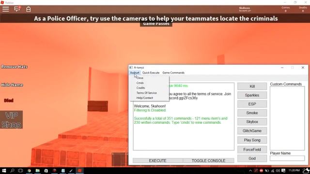 ROBLOX - HACK/EXPLOIT GIVEAWAY: ASSHURT7 *FULL LUA SCRIPT EXE* W/ PF ESP, LOADSTRINGS & MORE! смотреть онлайн