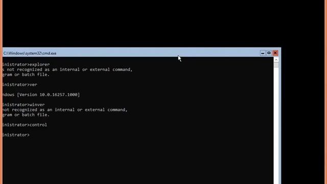Windows Server 2016 Redstone 4 16257 Datacenter Core на Virtualbox смотреть онлайн