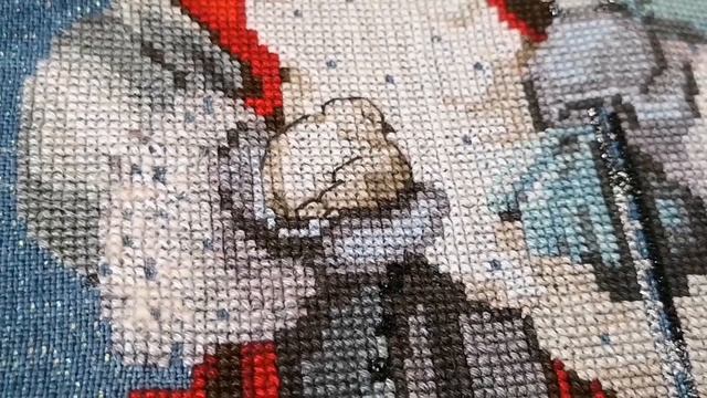 #Mirabilia #Santa #вышивка #крестиком/СП Тайна Мирабилии/Почти готовая работа? 25.04.19 смотреть онлайн