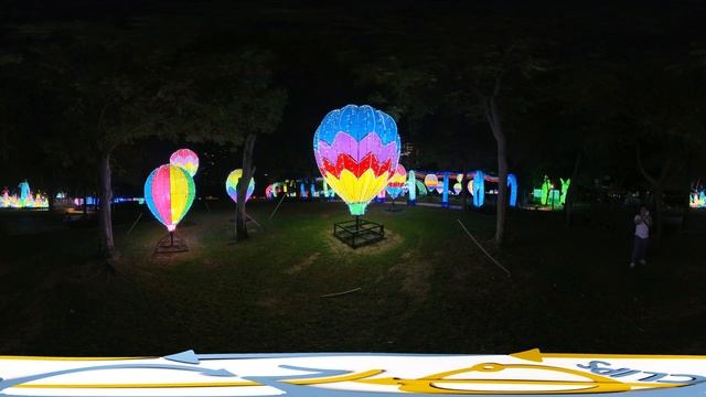 Dubai Garden Glow Virtual Tour | Dubai UAE | 360 Video смотреть онлайн