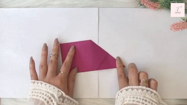 Easy origami - heart bookmark (two ways) - DIY - F creations. смотреть онлайн