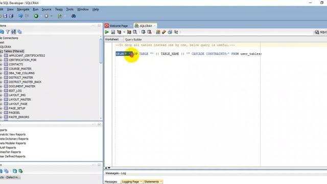 How to drop all tables of a database in the easiest way? Learn Here смотреть онлайн