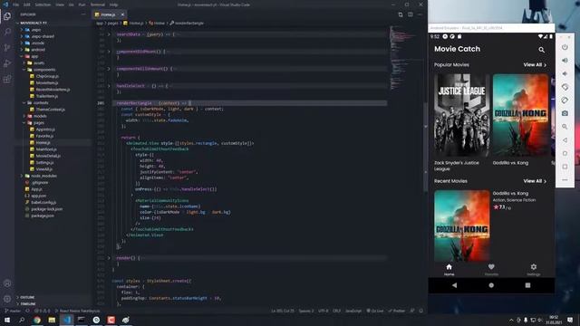 React Native Movie App Tutorial Part - XII (AutoComplete Input Search) смотреть онлайн
