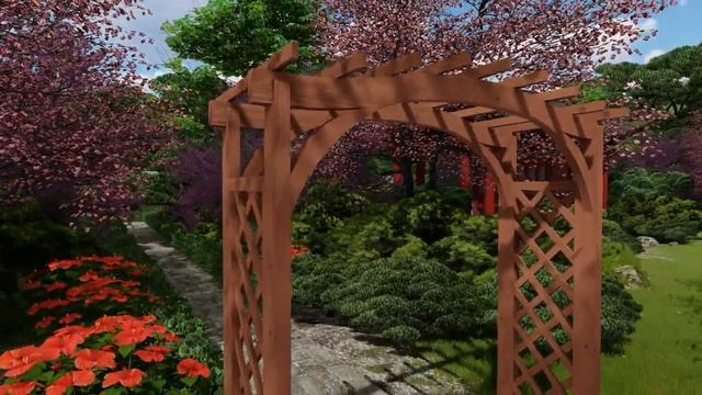 Арка для сада Garden arch смотреть онлайн