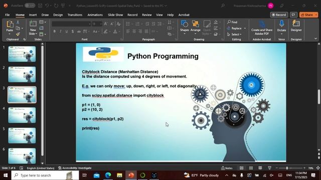 Python L95 in Tamil, This video explains SciPY Lesson 6,Non Tech People can understand well. смотреть онлайн