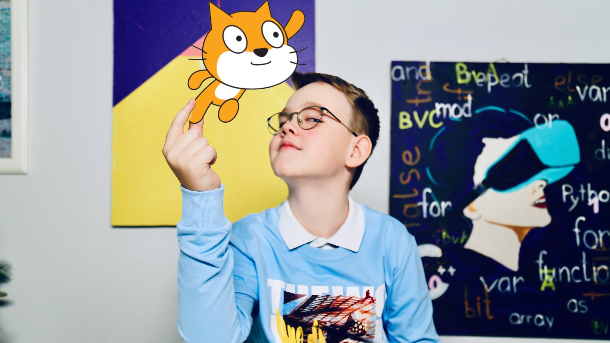 Scratch для начинающих. Урок 1. смотреть онлайн