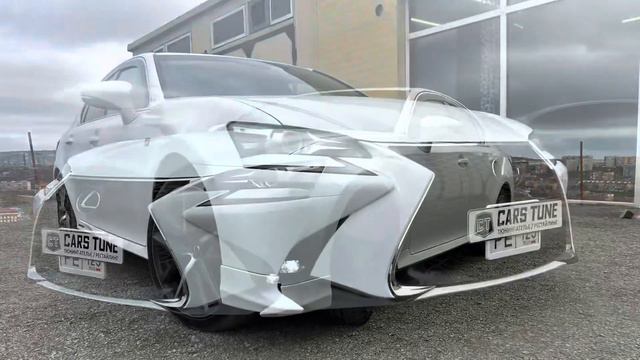 Lexus GS450h, Lexus GS front spoiler TRD смотреть онлайн
