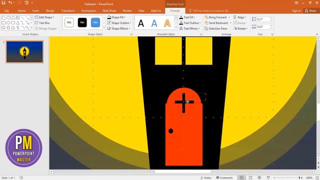 HALLOWEEN POWERPOINT TEMPLATE TUTORIAL смотреть онлайн