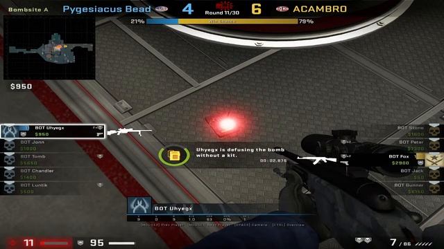 Bot World Championship 2023. Semifinals: Pygesiacus Bead, ACAMBRO(Map 1) смотреть онлайн
