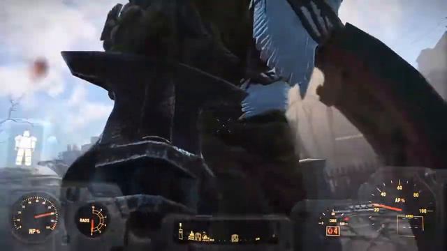 Fallout 4 - Killing SWAN (like a boss) смотреть онлайн