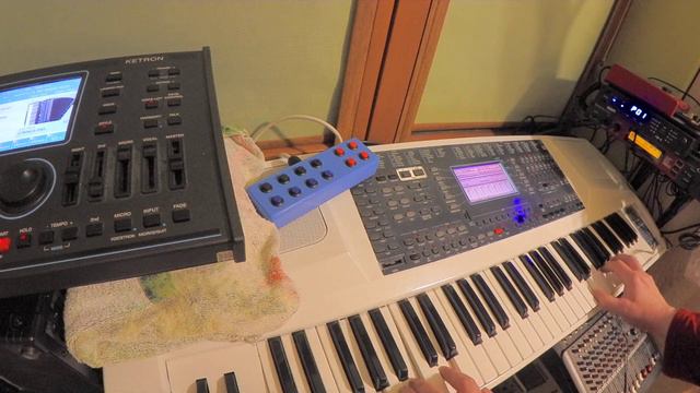 KETRON X1 +- Ketron SD90 