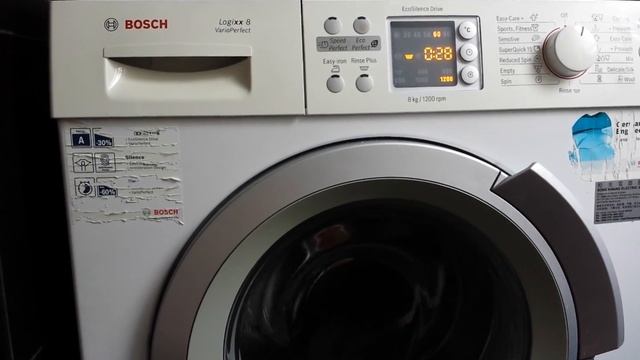 Bosch Logixx 8 VarioPerfect Nr0 Issue