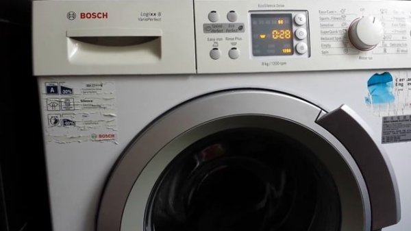 Bosch Logixx 8 VarioPerfect nr0 issue