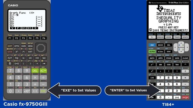 Activity 23: Graphing A Vertical Line w/Casio fx-9750GIII vs. TI84+ Graphing Calculators смотреть онлайн