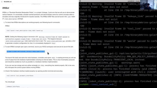 Build a Simple ROS2 Control Demo in Your ROS2 Workspace смотреть онлайн