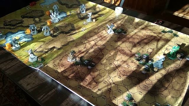 Играем в классический Battletech (часть хода) смотреть онлайн