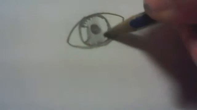 Как красиво нарисовать глаз :D смотреть онлайн