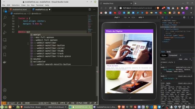 MOBILE FIRST - O QUE É, PORQUE UTILIZAR E COMO FAZER [Garantido] смотреть онлайн